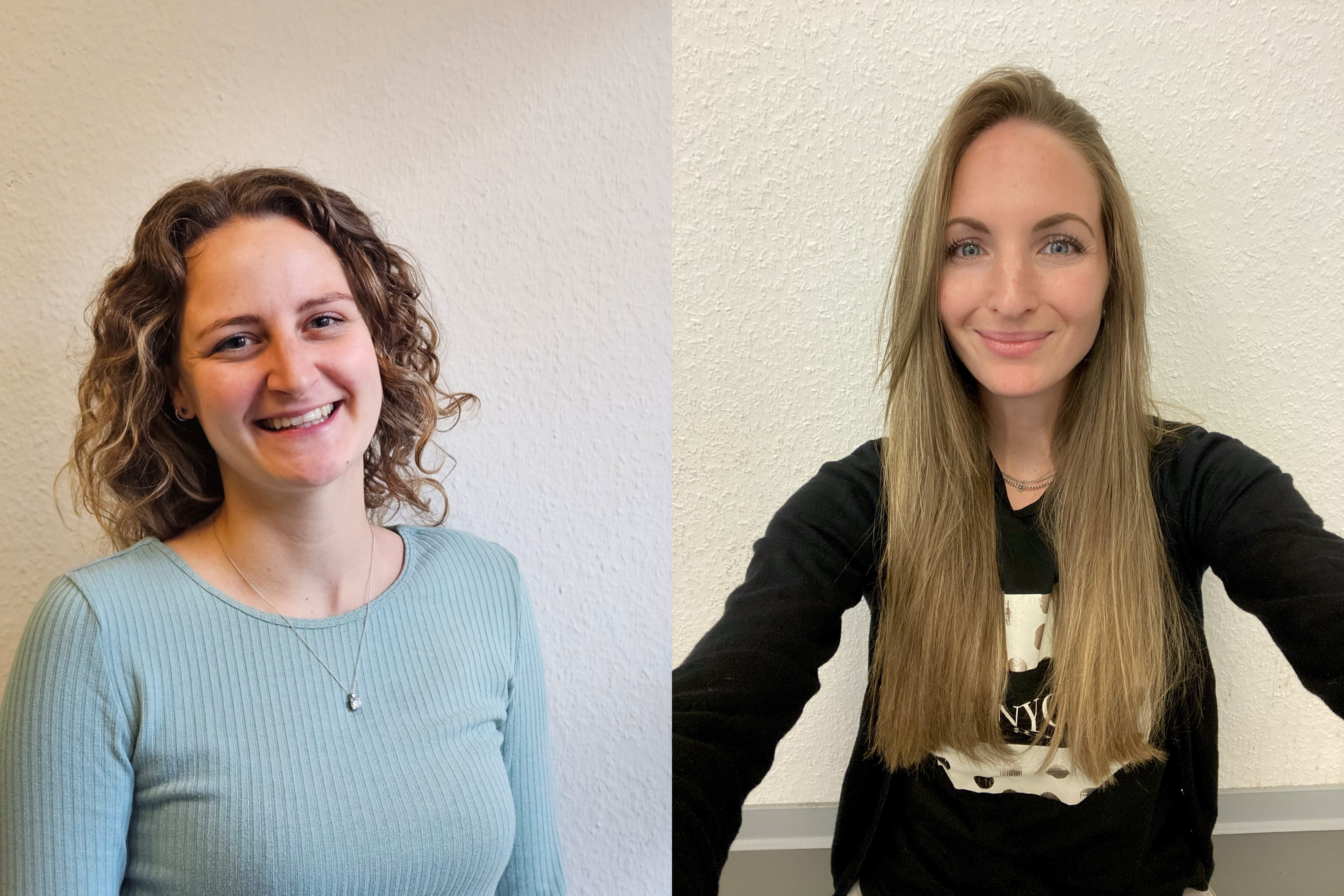 Kim Renz und Lea Trost