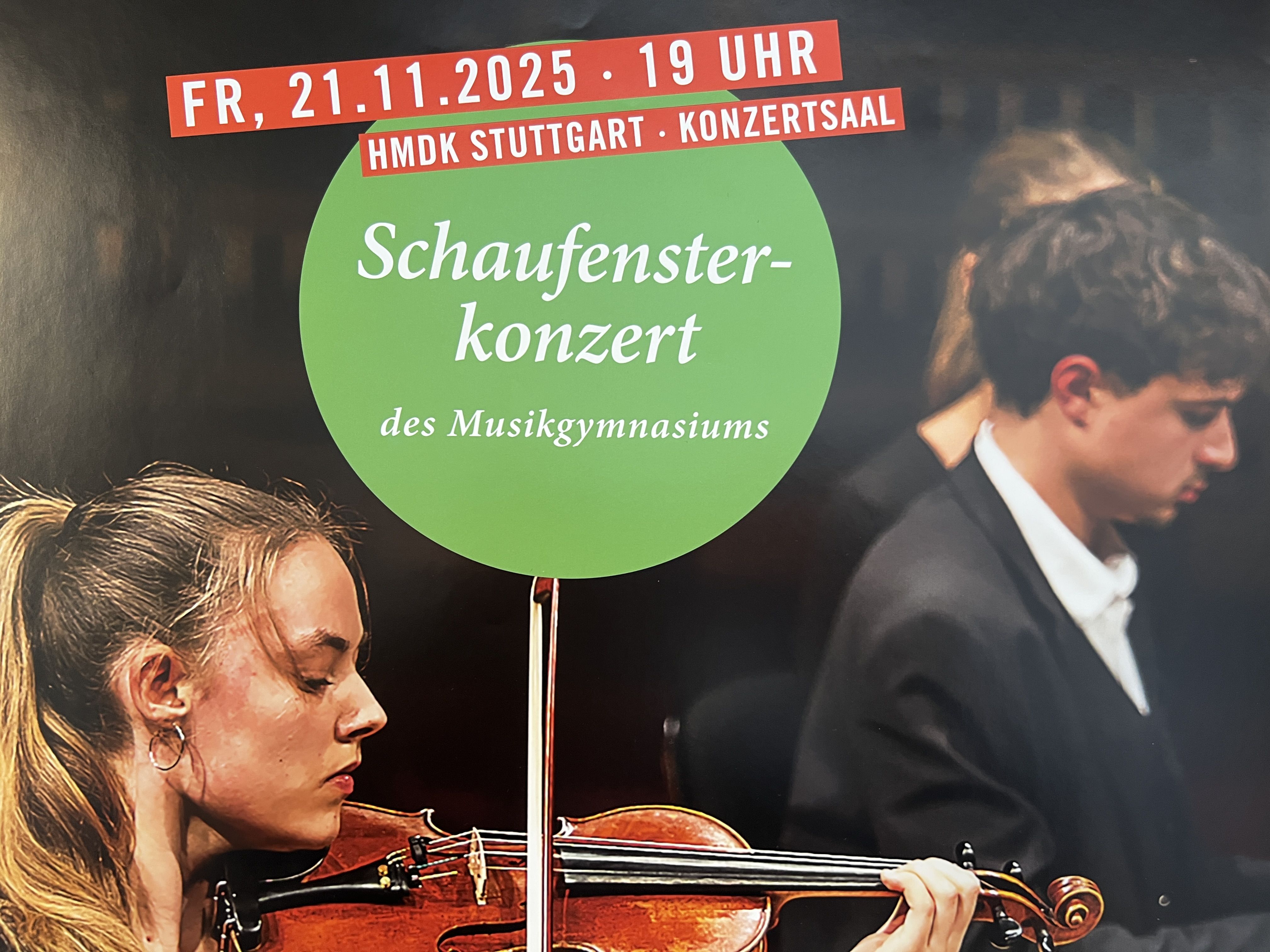 Einladung zum Schaufensterkonzert