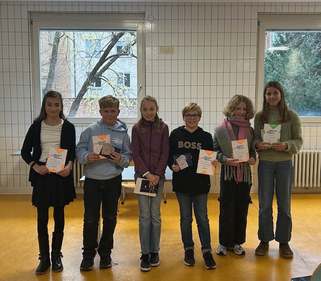 Vorlesewettbewerb der 6. Klassen