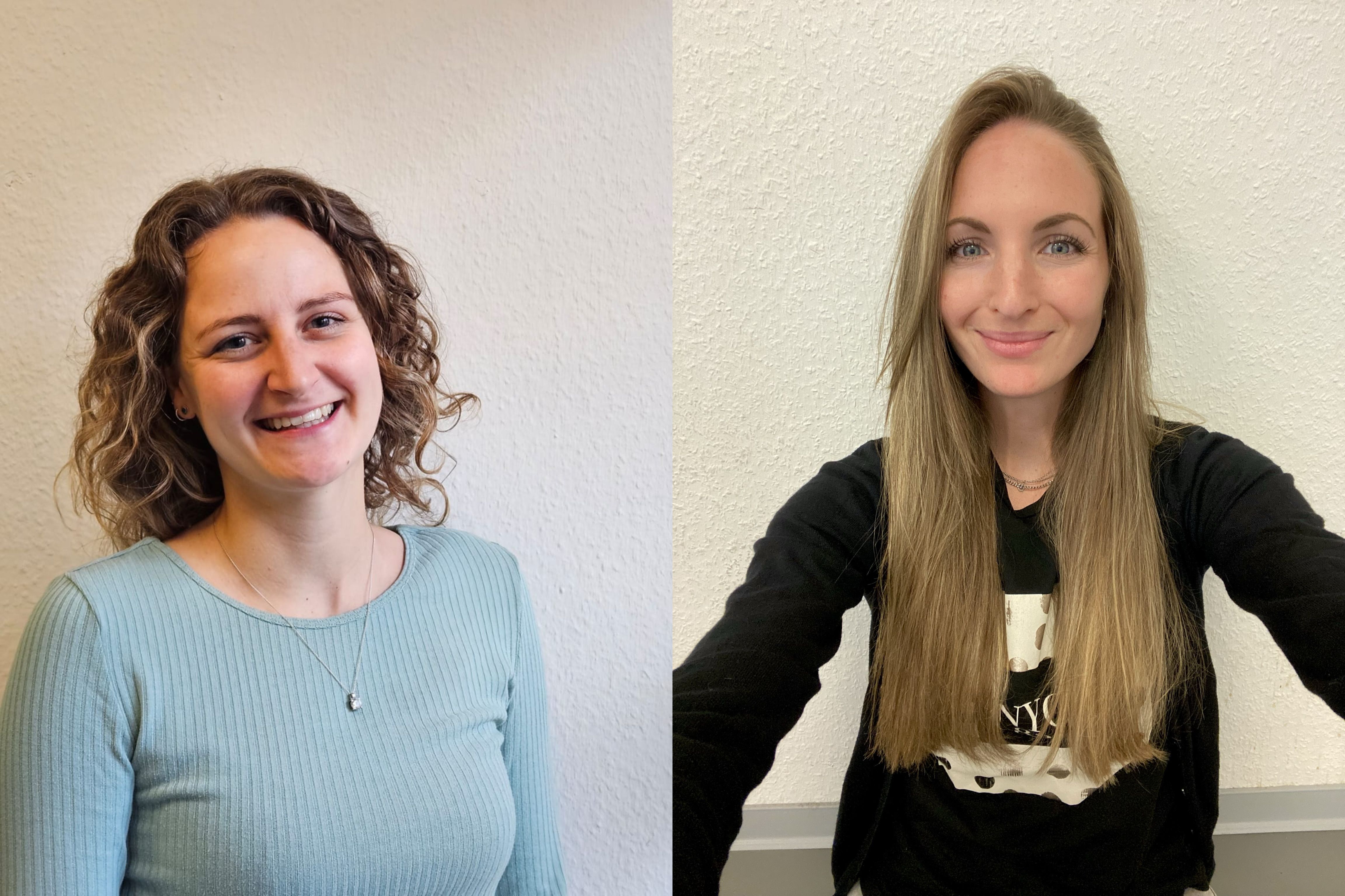 Kim Renz und Lea Trost