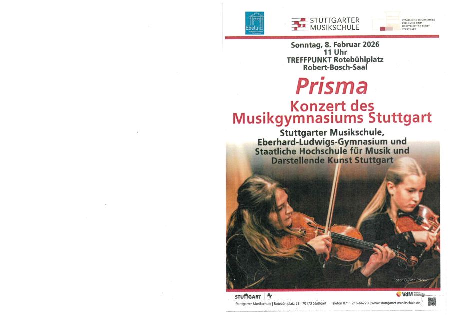 Prismakonzert der Unterstufe